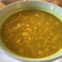 Spicy cauli-potato soup at Supa Star in Sofia