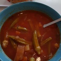 Okra Soup at Supa Star in Sofia