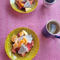 Breakfast at Heaven Guesthouse and Restaurant in Pakse