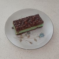 Choc mint slice at Twisted Sista - Kiosk in Wantirna South