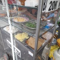 The stall outside the owner's house at Bun Mi Xao Chay in Ho Chi Minh City