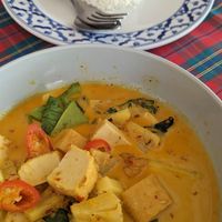 Pineapple curry at Bai Tong  in Krabi