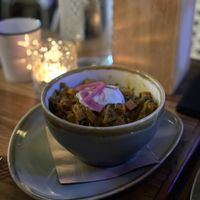 Jackfruit curry  at Scoundrel's Rest  in Wollongong