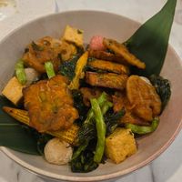 Salt and pepper Tempeh at Sin Wu Vegetarian - 星嫵蔬 in Taipei