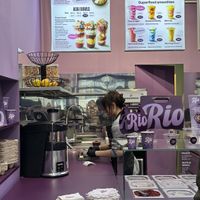 Menu  at RIO AÇAÍ in Prague