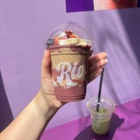 So worth it! Must try for if you’re in the area, my non vegan friends LOVED the menu also. The matcha is amazing and the Acai is a dream💛  at RIO AÇAÍ in Prague