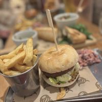 June ‘26 | vegan burger  at The Moody Cow Bistro in Aberaeron