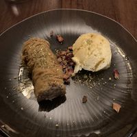 Vegan baklava  at Arabic Flavour in Aberystwyth