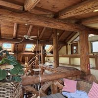 Upstairs seating - very comfortable   at Hodohodo Base - ホドホドBase in Shizuoka