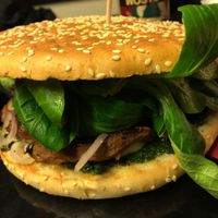 burger # 1 at Vegangster in Rostock