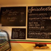 Menu at Vegangster in Rostock