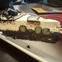 Oreo & blueberry cheesecake   at Vegangster in Rostock