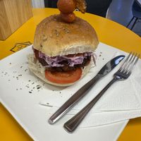 Bean Burger  at Rustic in South East London