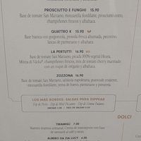 La pertutti at Pizzería Grosso Napoletano Senza Glutine  in Sevilla
