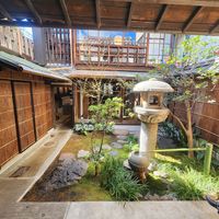 Japanese garden at LE LABO KYOTO 京町家 in Kyoto