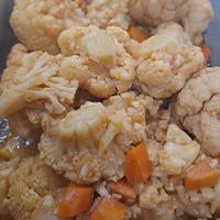 Cauliflower with olive oil at Bizim Mutfak in Kirklareli