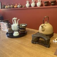 Table  at JIN YUN FU Tea Shop in New York City