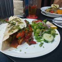 Burrito at El Espejo in La Palma