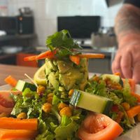 The only Vegan restaurant in La Palma.
Vegan is the only option. at El Espejo in La Palma