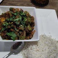 Bhindi Masala at Chaska Indian Cuisine in Holly Springs