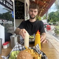   at The Burger Underground  in Puerto Morelos