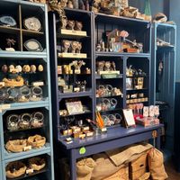 Just one part of the retail area, there are lots of little areas full of all sorts of lovely things and a children's bookshop spread out in the space as well. at Emporium Stories Feastery in Rotherham