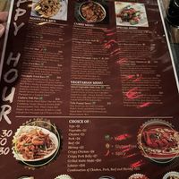 Menu  at ALISA in Lihue