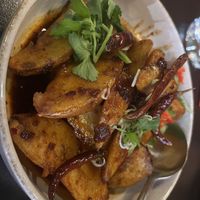 Kung Pao potatoes  at Uncle Wang Chinese  in Hamilton