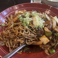 Mushroom black Dan Dan noodles  at Uncle Wang Chinese  in Hamilton