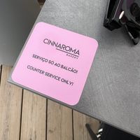 Name   at Cinnaroma Bakery in Loule