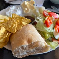 The vegan ploughmans lunch at The White Hare Cafe in Kirkby Stephen