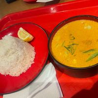 Vegan curry (huge portion)   at The Marketplace  in Abu Dhabi