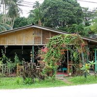 Green Gallery from the street.  at Green Gallery in Koh Phangan