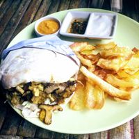 #BestVeganKebab #ontheplanet  at Green Gallery in Koh Phangan