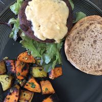 Cheeseburger  at Green Gallery in Koh Phangan