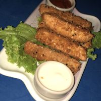 Tofu nuggets  at Green Gallery in Koh Phangan