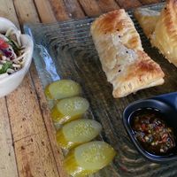 burekas at Green Gallery in Koh Phangan