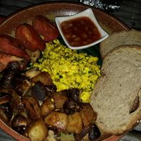English breakfast (available all day) at Green Gallery in Koh Phangan