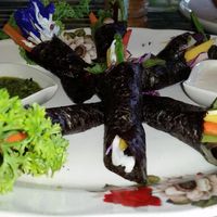 Raw Veggie Roll at Green Gallery in Koh Phangan