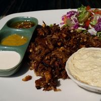 Delicious Vegan Shawarma at Green Gallery in Koh Phangan