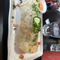 Veggie burrito  at Carver's in Winter Park