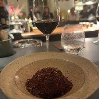 Scrumptious chocolate dessert   at 3 Pavaru Restorans in Riga