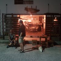 Next to Corner Bar at Chinga Tu Hambre in Mahahual