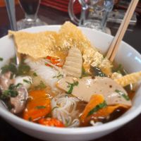 My take away vegan food eating at home at Quán Chay 371 in Ho Chi Minh City