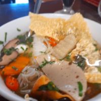 Best hu tieu ever at Quán Chay 371 in Ho Chi Minh City