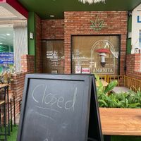 unfortunately closed during advertised business hours  at Amanita in Koh Lanta