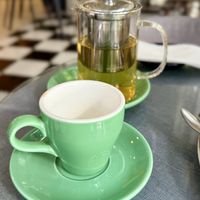 Green tea  at Naked Espresso Botanica in Vientiane