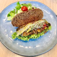 Ratatouille sandwich  at Scarlet's German Bakery & Patisserie in Dubai