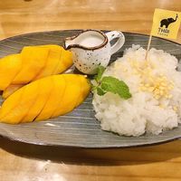 Mango sticky rice  at Thai Taste Restaurant in Dubai
