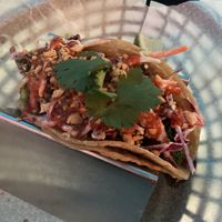 Vegan Szechuan taco  at Vintage Cantina in Green Bay